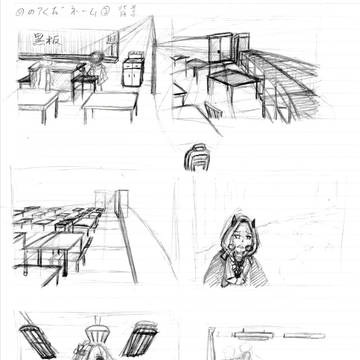 二次創作　『噂ノはじまり』設定画集