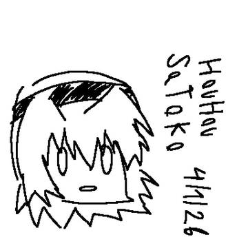Satoko hojo, doodle