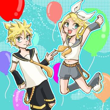 鏡音アニバ🎉