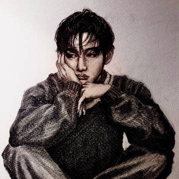 鉛筆画