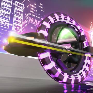 【コンセプト画】単輪車 Mono-Wheel-Vehicle