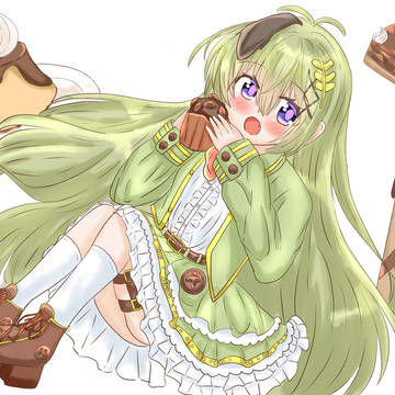 お菓子食べようとしてるところを激写!!!!