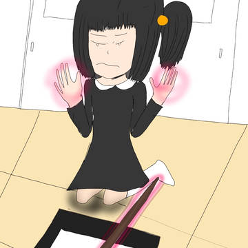 超能力で肌を動かす