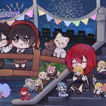 Commission Chibi New Year