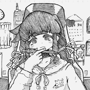 「きょうは可愛く描けたかも！」