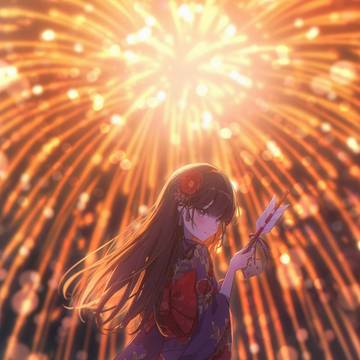 新春の花灯し