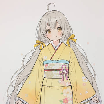 【思緒アリア】お正月立ち絵