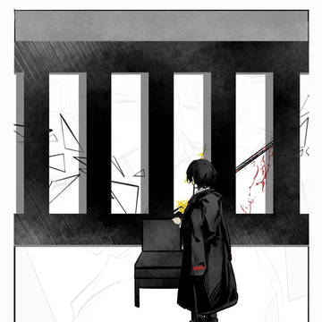 玻璃窗外/Through the window [10p?]