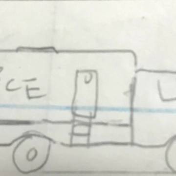 鵜沼市国警察本部　モバイルコントロール車両