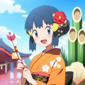 お正月7 ポケモンガールズ