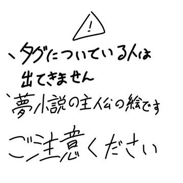 書こうと思ってる夢小説の主人公たち