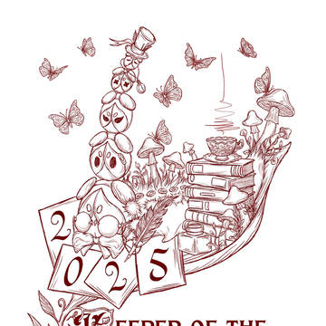 Keeper of the Written Word 線画
