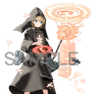 練習空母コムソモーレツ擬人化娘のグッズ用画像を投稿しました