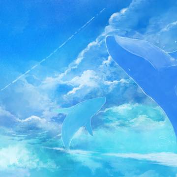 空を泳ぐ