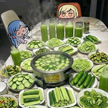 黃瓜大餐睦甚悅
