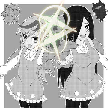 グレーゾーンの魔法少女FA (+ニセ教養お姉さん)