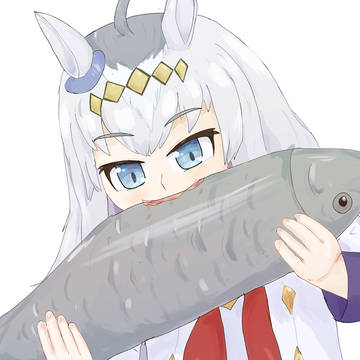 魚まるかじり