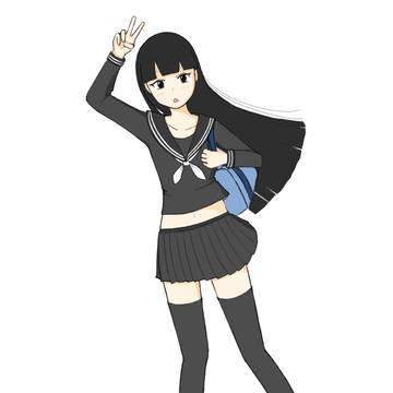 黒セーラー
