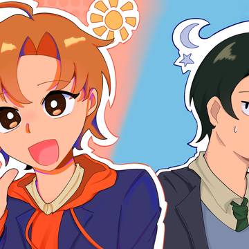 太陽と月