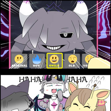 無理矢理笑顔にさせるやつ