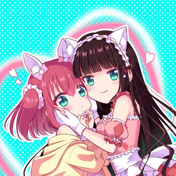 猫とうさぎな黒澤姉妹