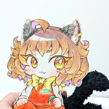 ちぇんちゃんの尻尾試行錯誤中