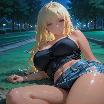 【★新作★FANZA販売中】 酔っ払い迷惑褐色ギャル。