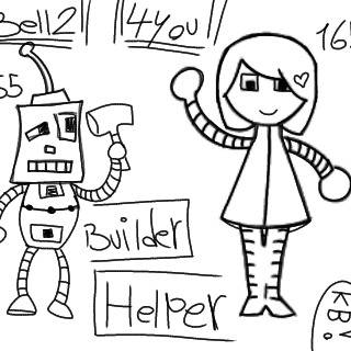 I love doing character designs..