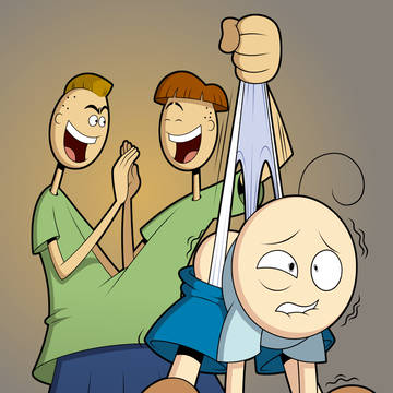 Milo Oblong - Hanging Wedgie