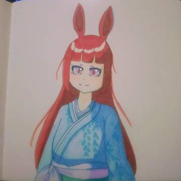 赤毛馬少女