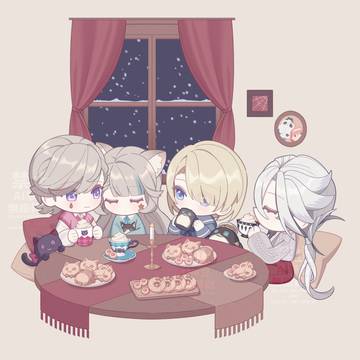 🎩🐈‍⬛🐧🐰