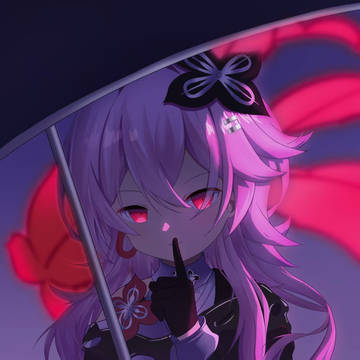 伞月七和小白花