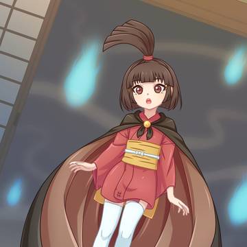 元祖妖怪マント・座敷わらし