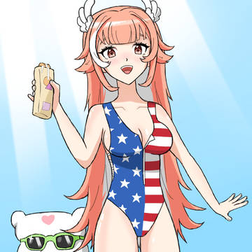 Murica' swimsuit PillowDear