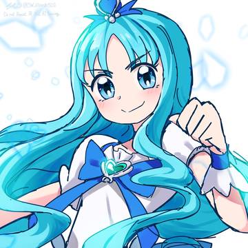 最近描いたキュア