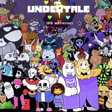 Undertale10周年記念絵