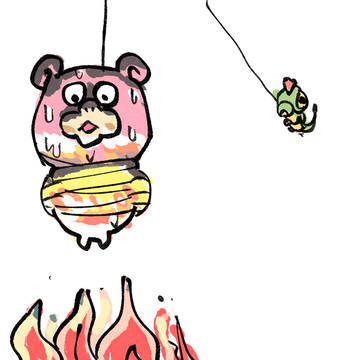 ヤドン、生きる。