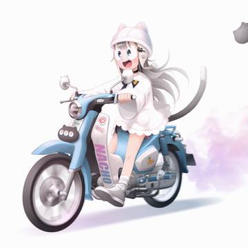 Honda Super Cub C125 x Nachoneko