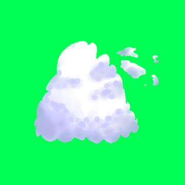 （素材）ただの低クオリティ雲