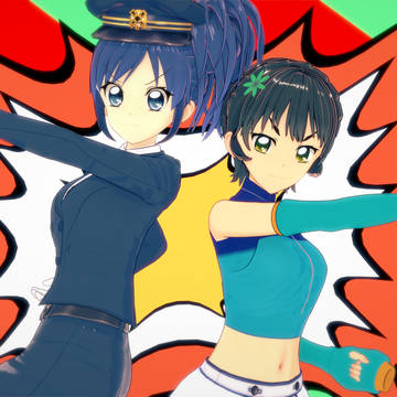 [キャラ配布] 神谷しおん（14回長髪verもあり）