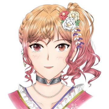 一条莉々華さん正月衣装