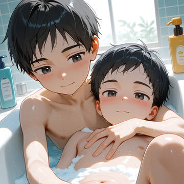 Love in bathtub