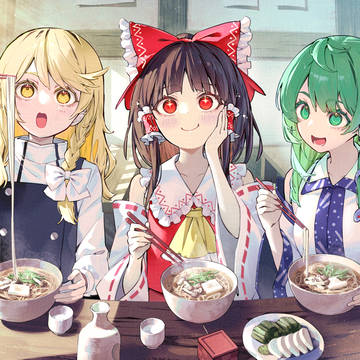 年越し三人娘 『OIOI × 東方Project』
