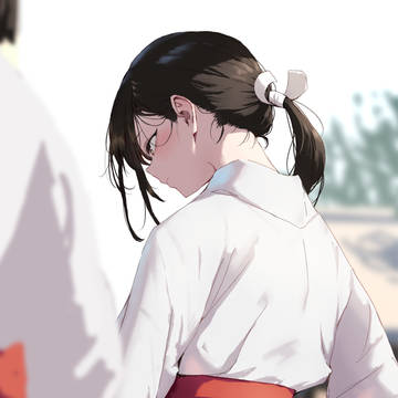 巫女さんはクール系