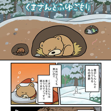 くまさんとふゆごもり