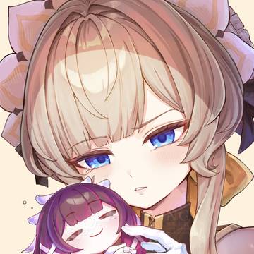 コロンビーナぬいに癒されたいサンドローネ