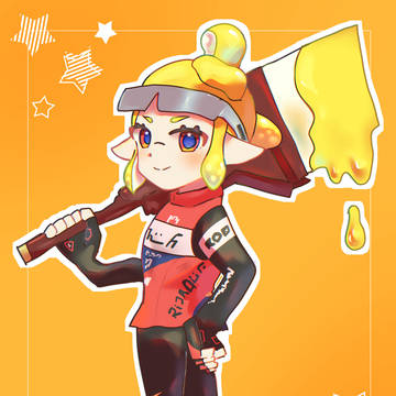 マイイカちゃん描いてみました〜✨💫