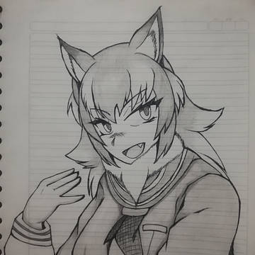 Japanese Wolf kemono friends 🦊