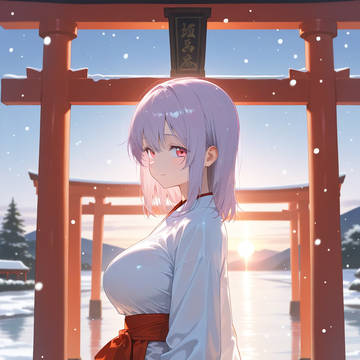 【モデル撮影】巫女衣装♪