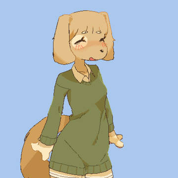 멍멍이. 犬。 dog.